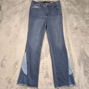 BBJ Los Angeles Super Flare Jeans Sunset Bell Bottom Boho Women's 13/31 31x33